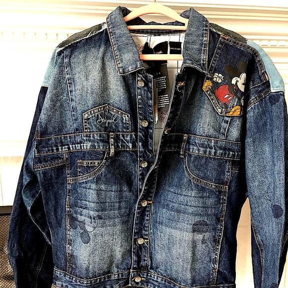 Desigual Disney Jean jacket NWT - Picture 5 of 16